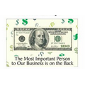 Hundred Dollar Bill Photo Hand Mirror (2" x 3")